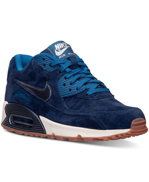 nike air max suede blauw|Blue Nike Max Air Shoes.